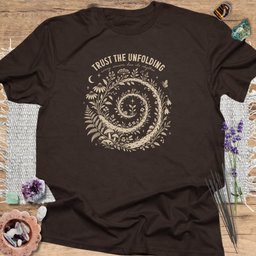 Trust The Unfolding T Shirt Gift For Yoga Lover