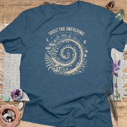 Trust The Unfolding T Shirt Gift For Yoga Lover