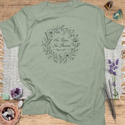 No Rain No Flowers T Shirt Gift For Yoga Lover