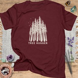 Tree Hugger T Shirt Gift For Yoga Lover