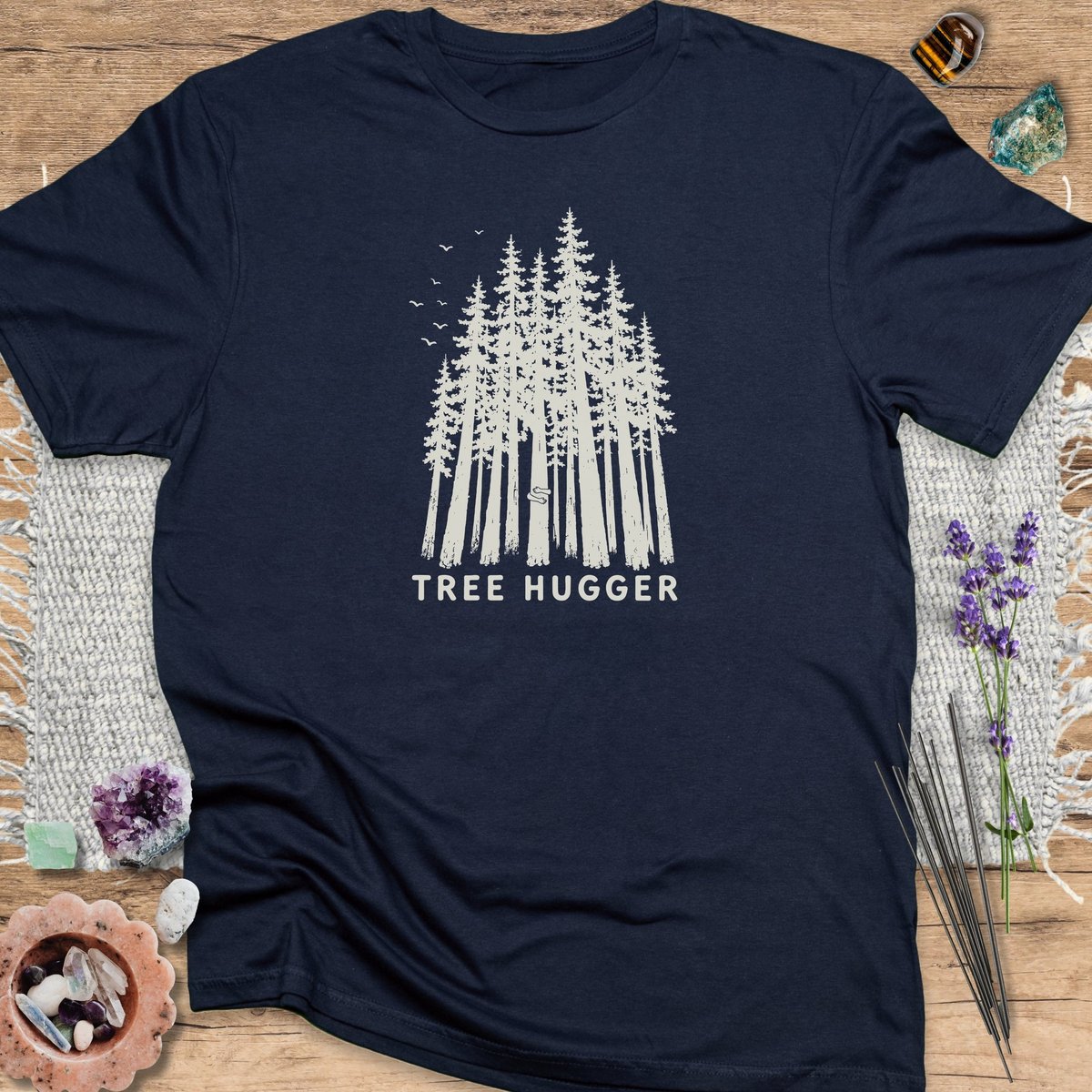 Tree Hugger T Shirt Gift For Yoga Lover