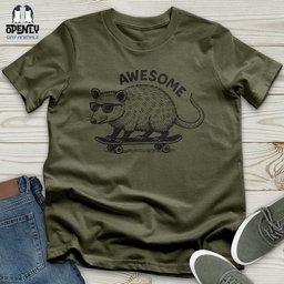 Awesome Opossum Unisex T Shirt Gift For Animal Lover