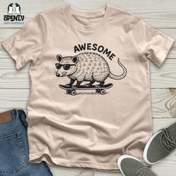 Awesome Opossum Unisex T Shirt Gift For Animal Lover
