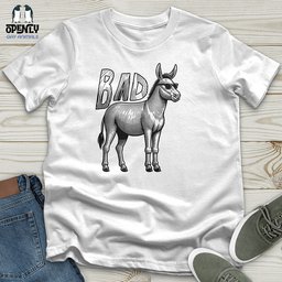 Bad Unisex T Shirt Gift For Animal Lover