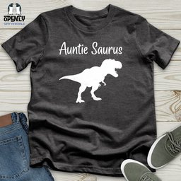 Auntie Saurus Unisex T Shirt Gift For Animal Lover