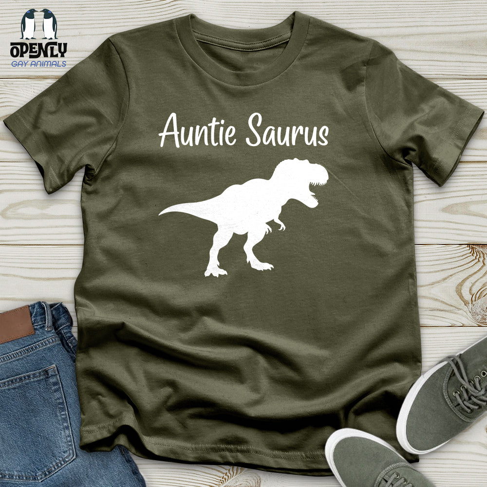 Auntie Saurus Unisex T Shirt Gift For Animal Lover