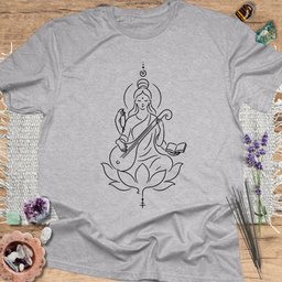 Saraswati T Shirt Gift For Yoga Lover