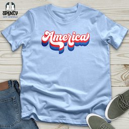 America Softstyle Tee Gift For Animal Lover