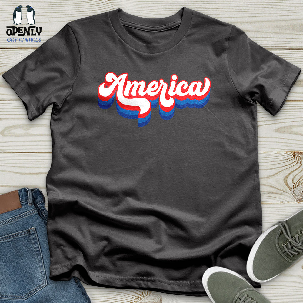 America Softstyle Tee Gift For Animal Lover