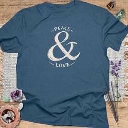 Peace And Love T Shirt Gift For Yoga Lover