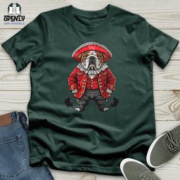 Bulldog Admiral Unisex T Shirt Gift For Dog Lover