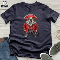 Bulldog Admiral Unisex T Shirt Gift For Dog Lover