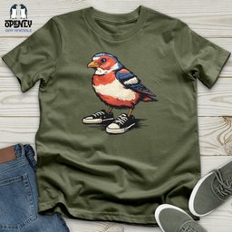 Bird Softstyle Tee Gift For Animal Lover