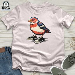 Bird Softstyle Tee Gift For Animal Lover