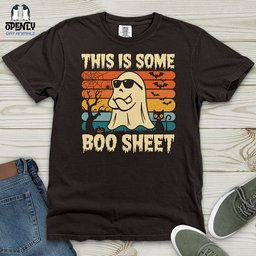 Boo Sheet Heavy Cotton Comfort Colors Tee Gift For Animal Lover