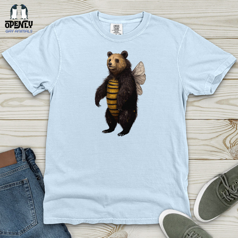 Bumble Bear Heavy Cotton Comfort Colors Tee Gift For Animal Lover