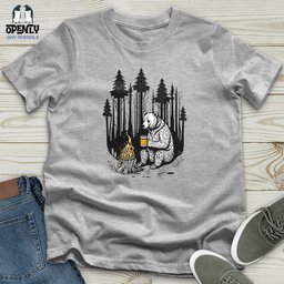 Bear Happy Hour Unisex T Shirt Gift For Animal Lover