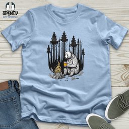 Bear Happy Hour Unisex T Shirt Gift For Animal Lover