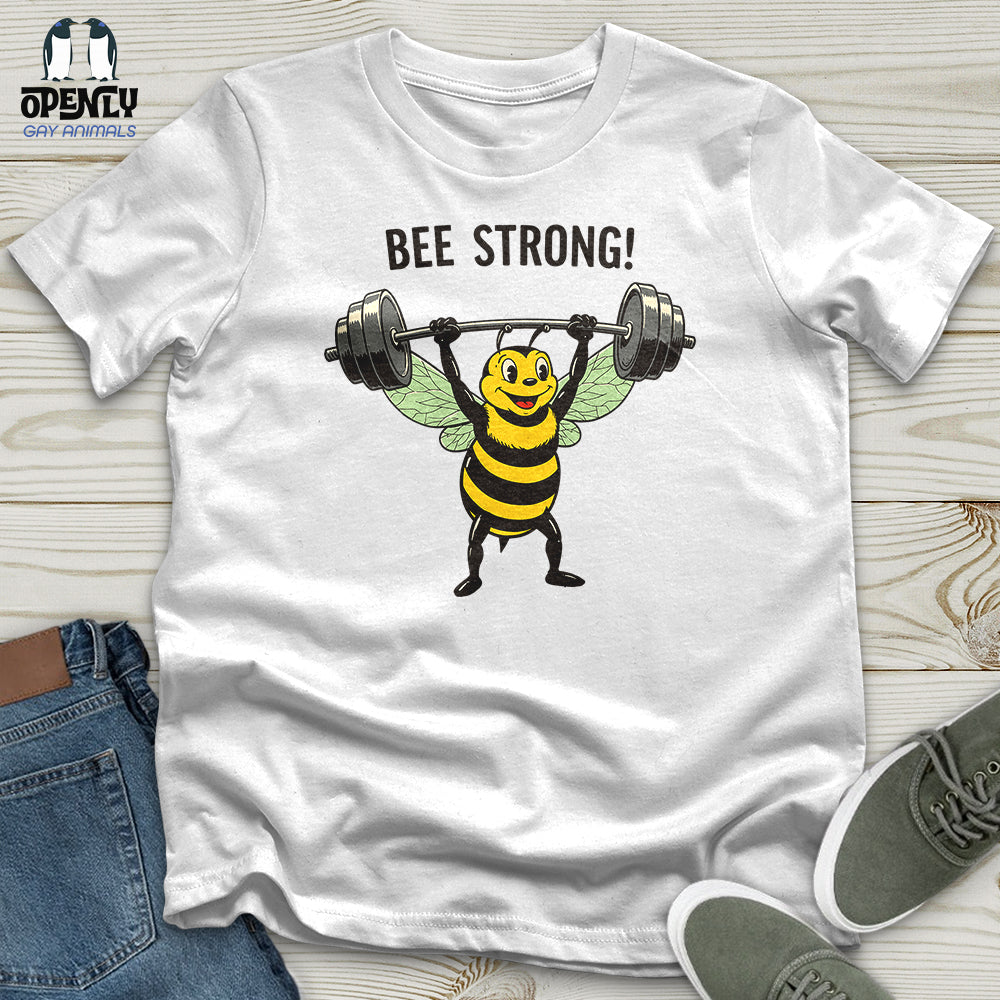 Bee Strong Unisex T Shirt Gift For Animal Lover