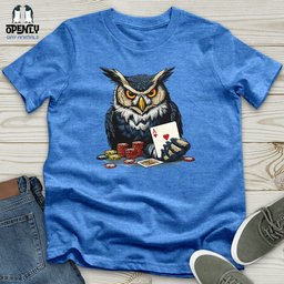 Black Jack Owl Unisex T Shirt Gift For Animal Lover