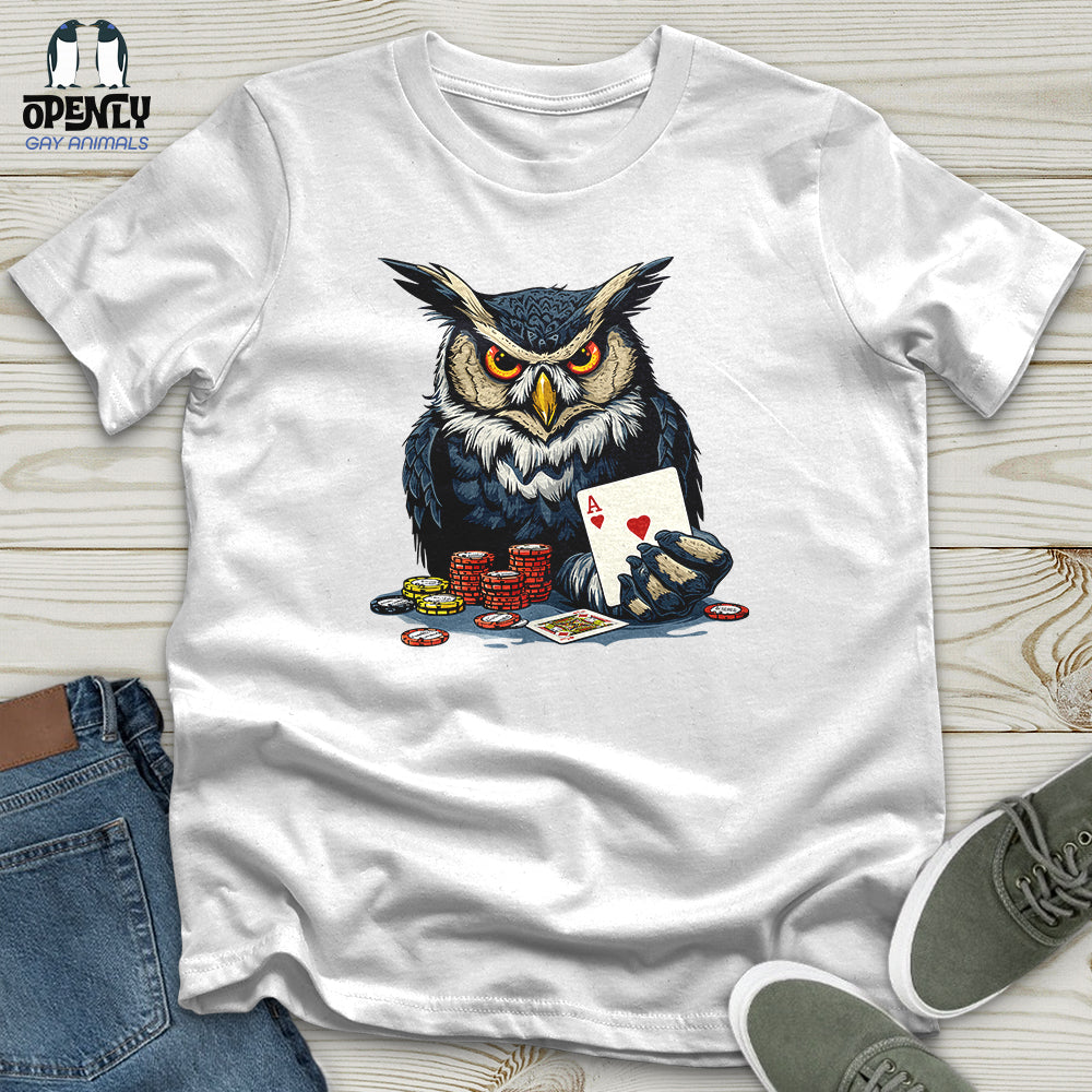 Black Jack Owl Unisex T Shirt Gift For Animal Lover