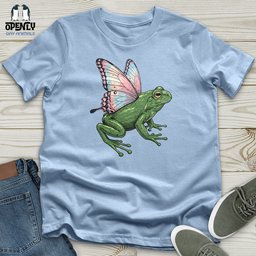 Butterfly Wings Frog Unisex T Shirt Gift For Frog Lover