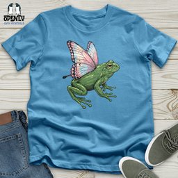 Butterfly Wings Frog Unisex T Shirt Gift For Frog Lover