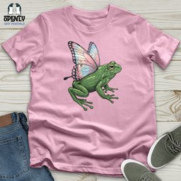 Butterfly Wings Frog Unisex T Shirt Gift For Frog Lover