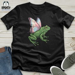 Butterfly Wings Frog Unisex T Shirt Gift For Frog Lover