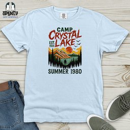 Camp Crystal Lake Heavy Cotton Comfort Colors Tee Gift For Animal Lover