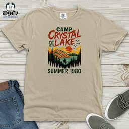 Camp Crystal Lake Heavy Cotton Comfort Colors Tee Gift For Animal Lover