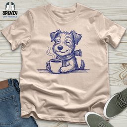 Brewsy Dog 02 Unisex T Shirt Gift For Dog Lover