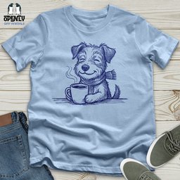 Brewsy Dog 02 Unisex T Shirt Gift For Dog Lover