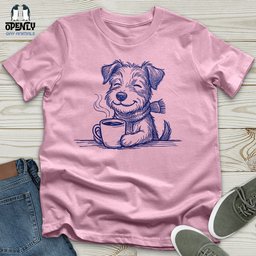 Brewsy Dog 02 Unisex T Shirt Gift For Dog Lover