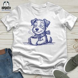Brewsy Dog 02 Unisex T Shirt Gift For Dog Lover