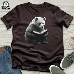 Bearried In Books Unisex T Shirt Gift For Animal Lover