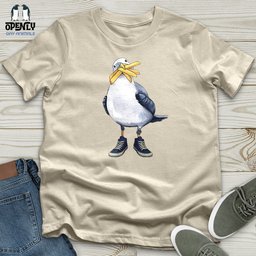 Boardwalk Seagull 2 Softstyle Tee Gift For Animal Lover