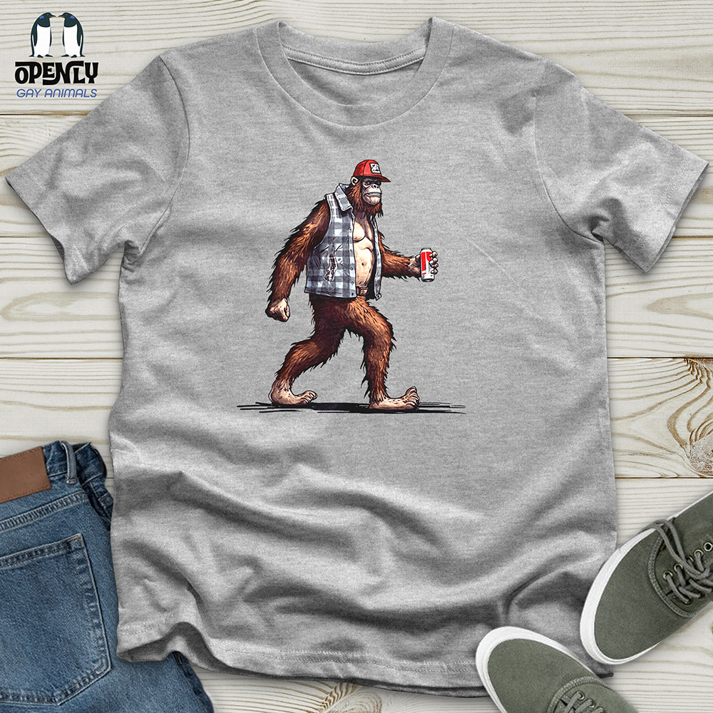 Big Foot Stroll Unisex T Shirt Gift For Animal Lover