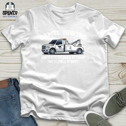 Camel Towing Unisex T Shirt Gift For Animal Lover
