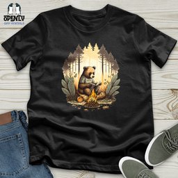 Bear Scout Unisex T Shirt Gift For Animal Lover