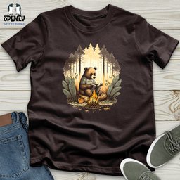 Bear Scout Unisex T Shirt Gift For Animal Lover