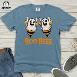 Boo Bees Heavy Cotton Comfort Colors Tee Gift For Animal Lover
