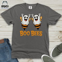 Boo Bees Heavy Cotton Comfort Colors Tee Gift For Animal Lover