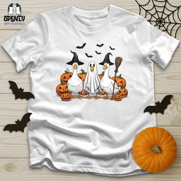 Boo Ghost Goose Unisex T Shirt Gift For Animal Lover