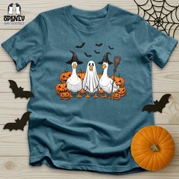 Boo Ghost Goose Unisex T Shirt Gift For Animal Lover