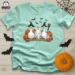 Boo Ghost Goose Unisex T Shirt Gift For Animal Lover