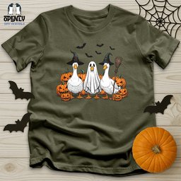 Boo Ghost Goose Unisex T Shirt Gift For Animal Lover