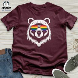 Bear Gay Unisex T Shirt Gift For Animal Lover