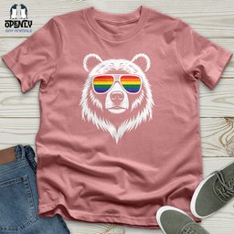 Bear Gay Unisex T Shirt Gift For Animal Lover