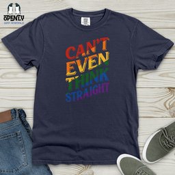 Cant Even Think Straight Heavy Cotton Comfort Colors Tee Gift For Animal Lover